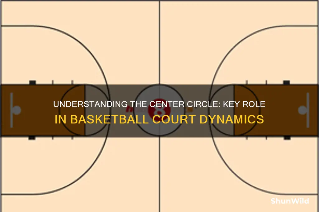 what is a center circle in basketball