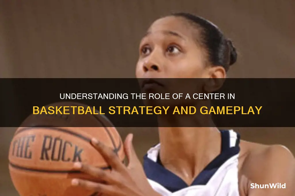 what is a center do in basketball