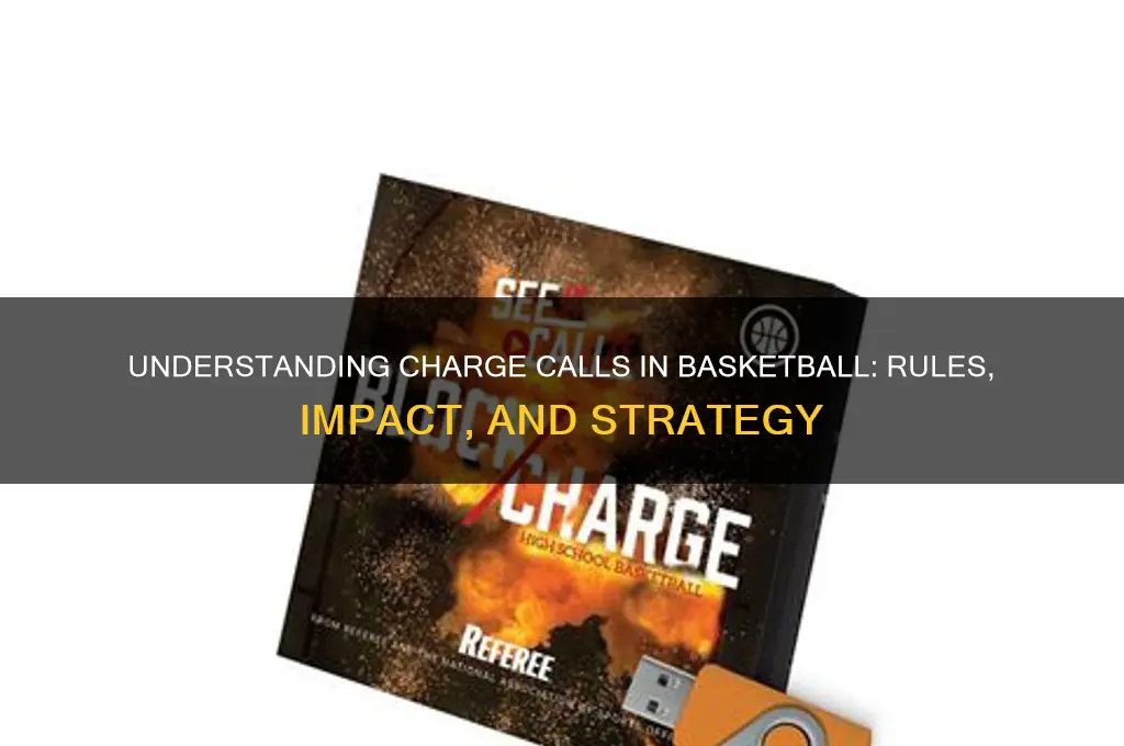 what is a charge call in basketball