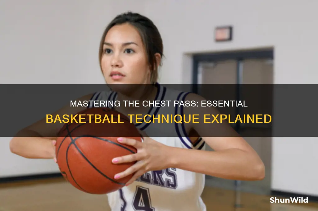 what is a chest pass in basketball