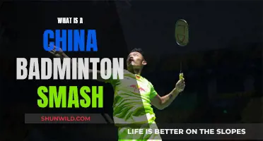 Badminton Smash: China's Powerful Technique