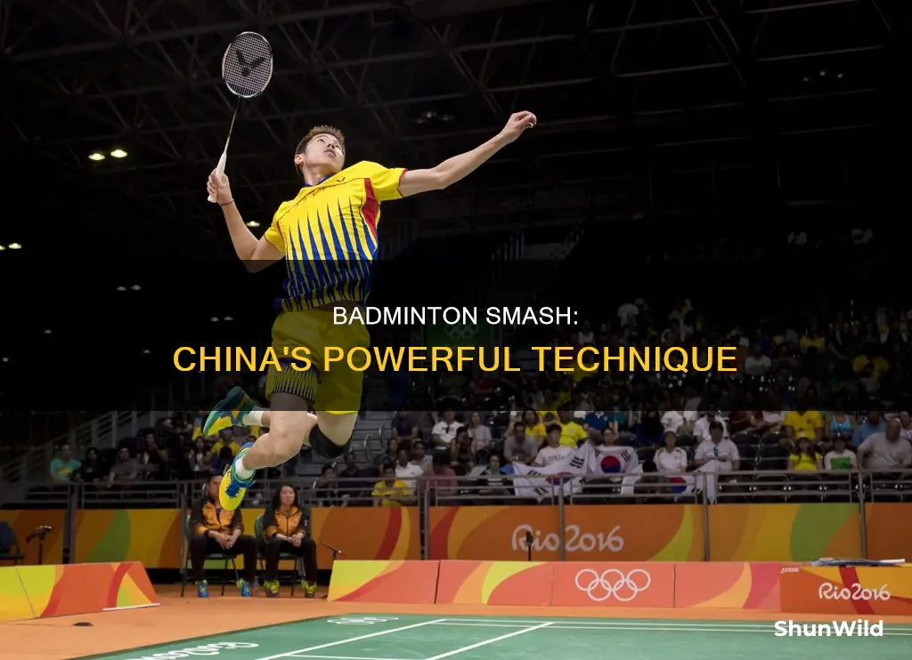 what is a china badminton smash