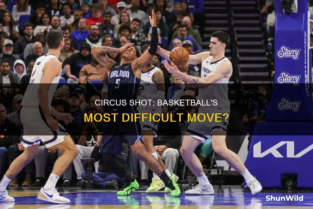 what is a circus shot in basketball