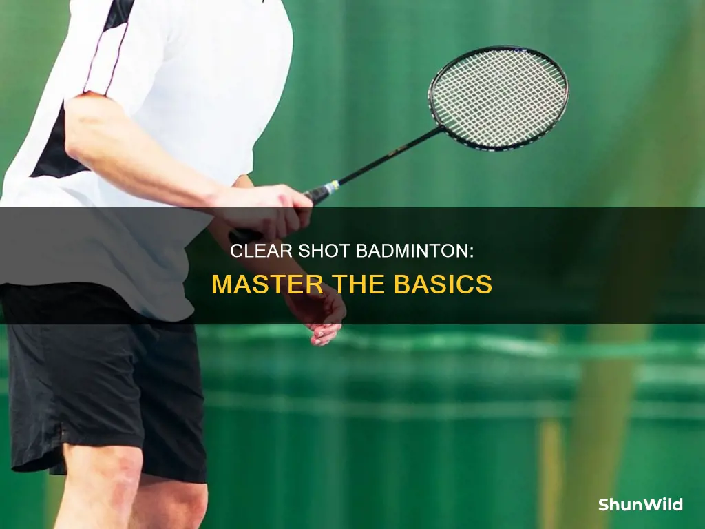 what is a clear shot badminton