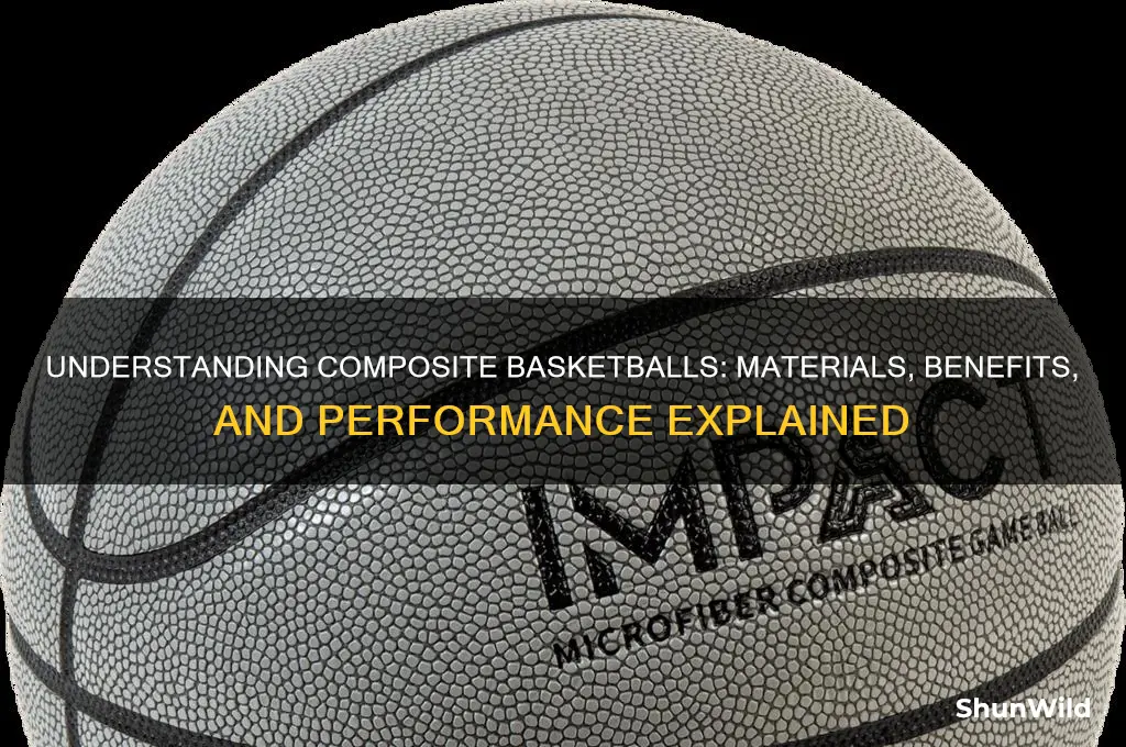 what is a composite basketball