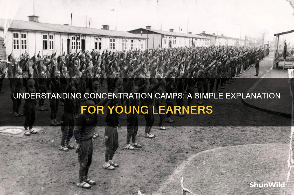 what is a concentration camp definition for kids