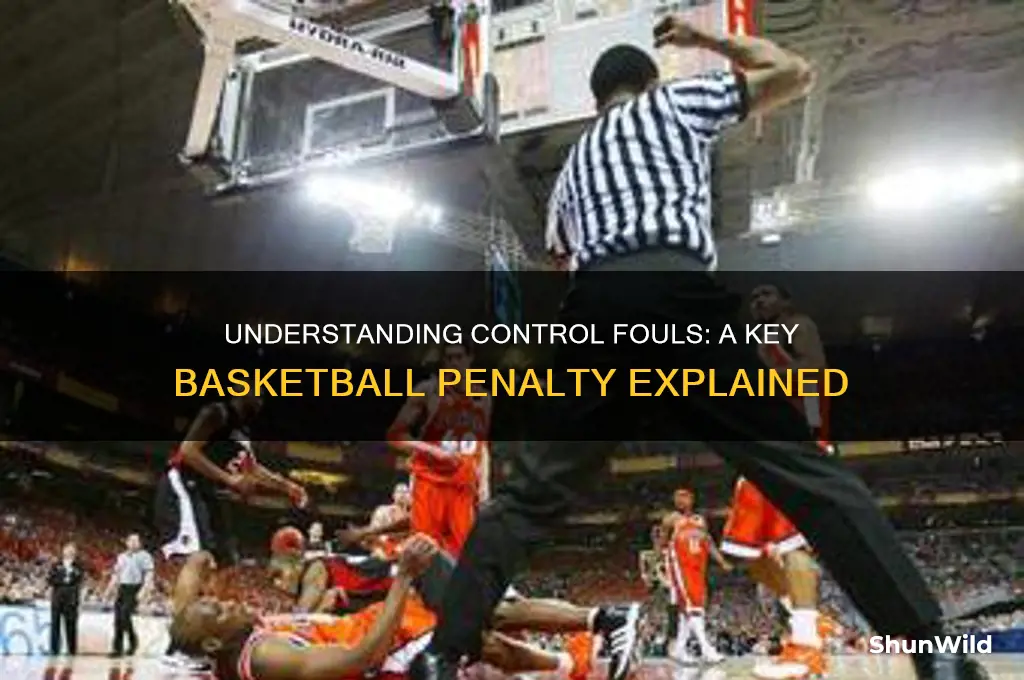 what is a control foul in basketball