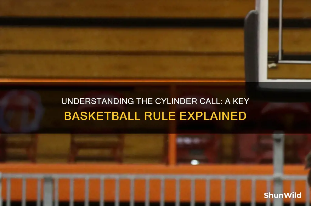 what is a cylinder call in basketball