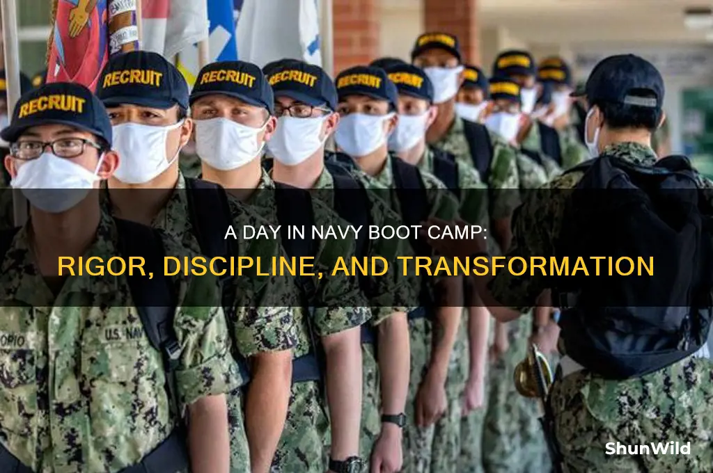 what is a day in navy boot camp like