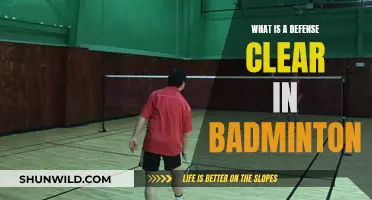 Defending the Rear Court: Badminton's Defense Clear
