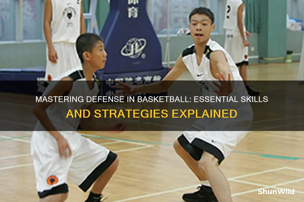 what is a defense in basketball