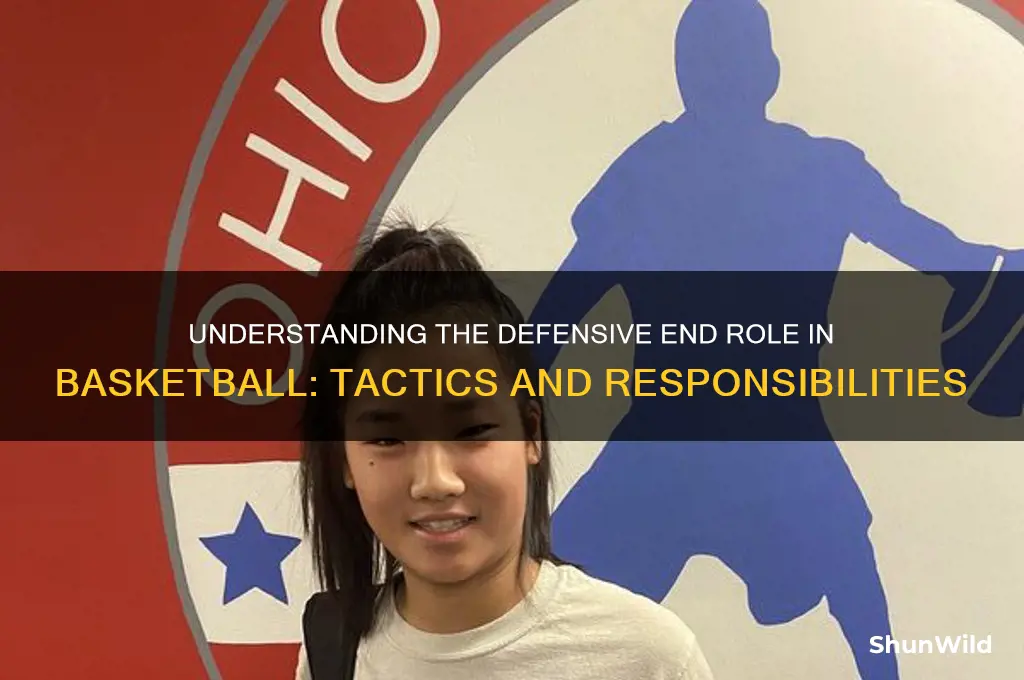 what is a defensive end in basketball
