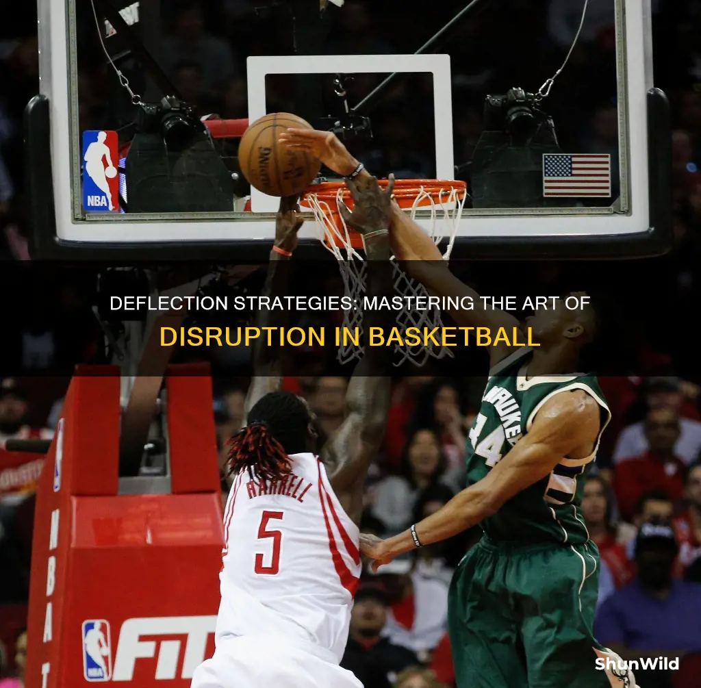 what is a deflection in basketball