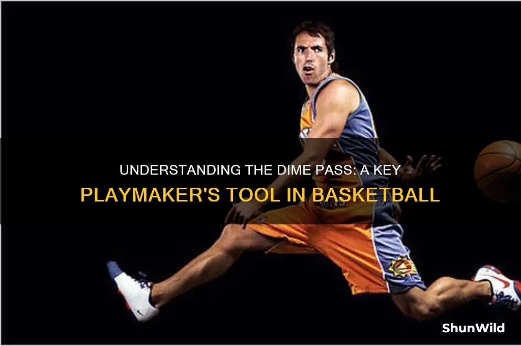 what is a dime pass in basketball