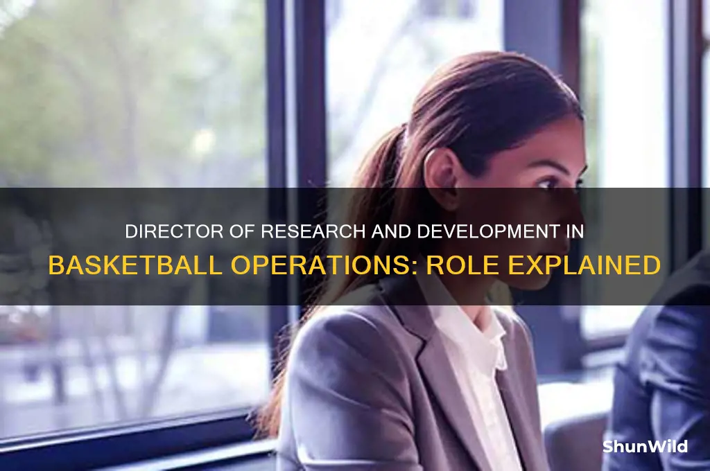 what is a director of research and development basketball operations