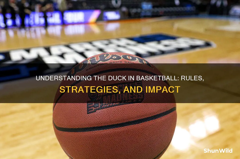 what is a duck in in basketball