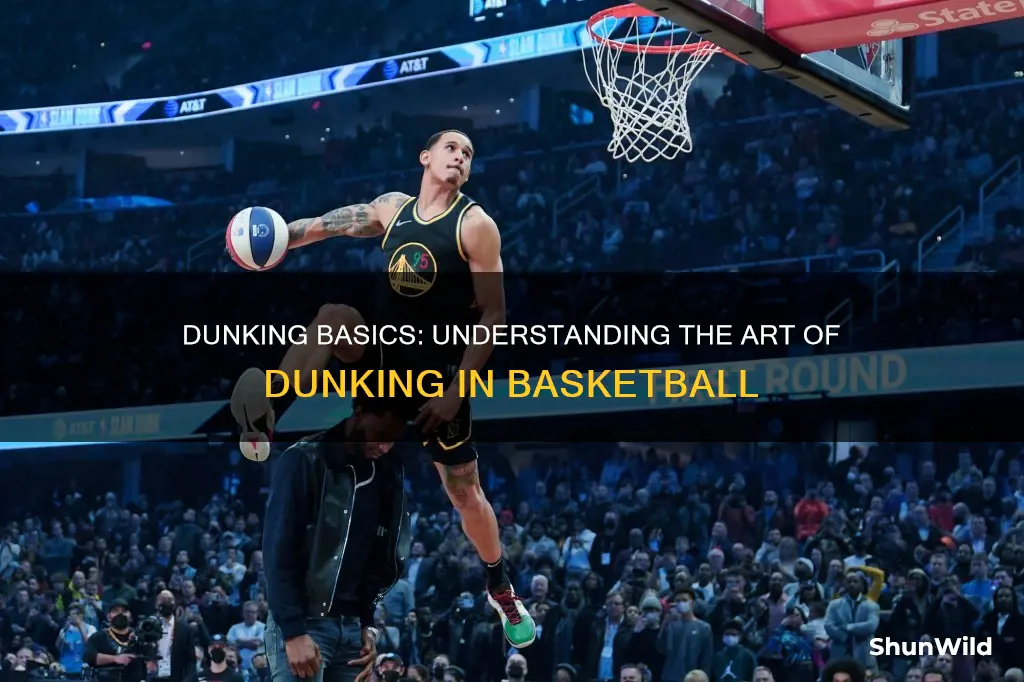 what is a dunk in basketball