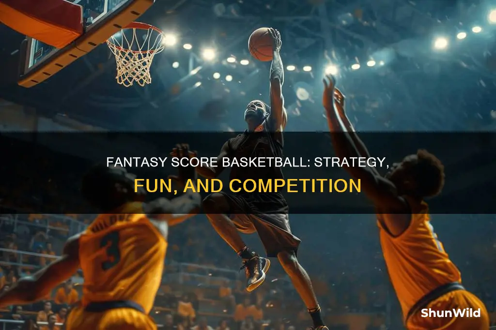what is a fantasy score basketball