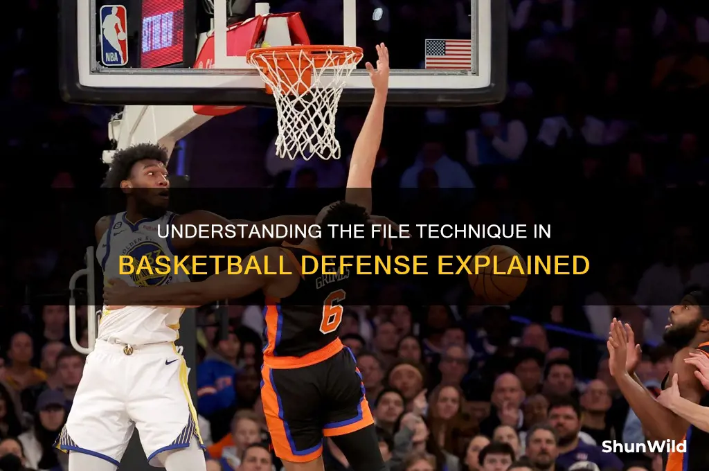 what is a file in basketball
