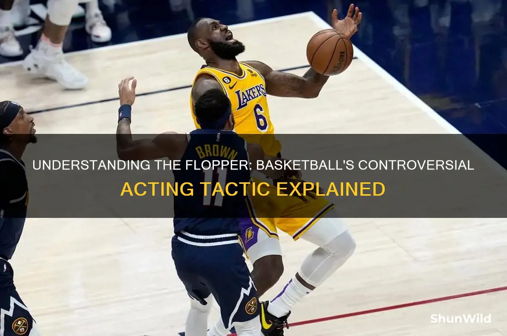 what is a flopper in basketball