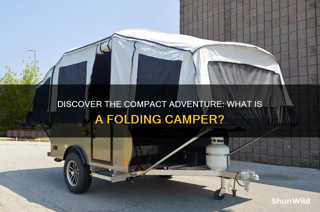 what is a folding camper