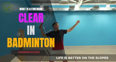 Badminton Forehand Clear: Mastering the Basics