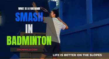 Forehand Smash: A Powerful Badminton Weapon