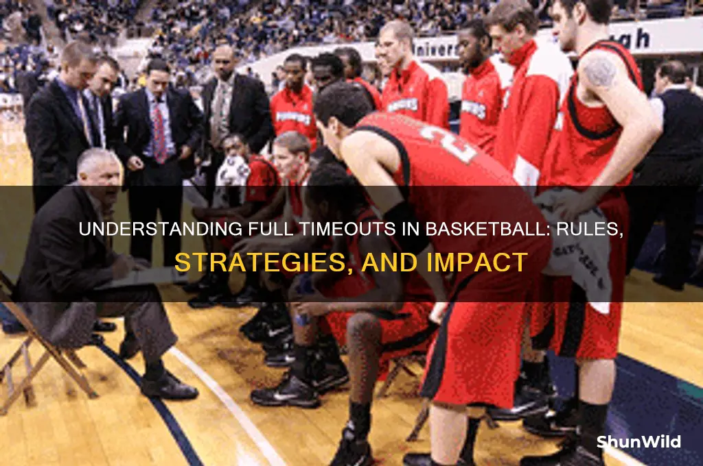 what is a full timeout in basketball