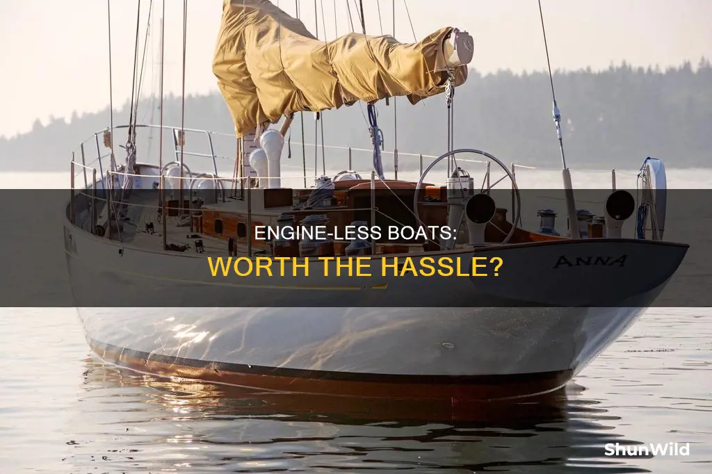 what is a good boat with no engine worth