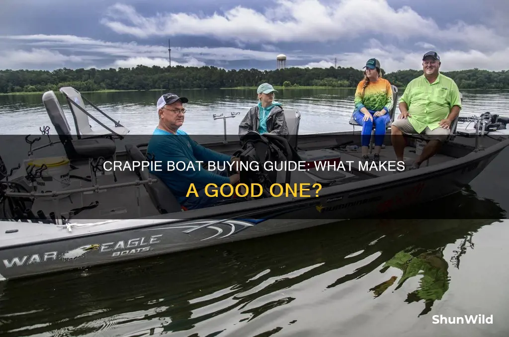 what is a good crappie boat