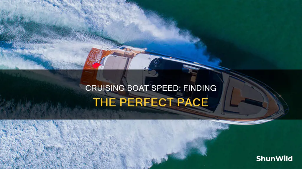 what is a good cruising speed for a boat