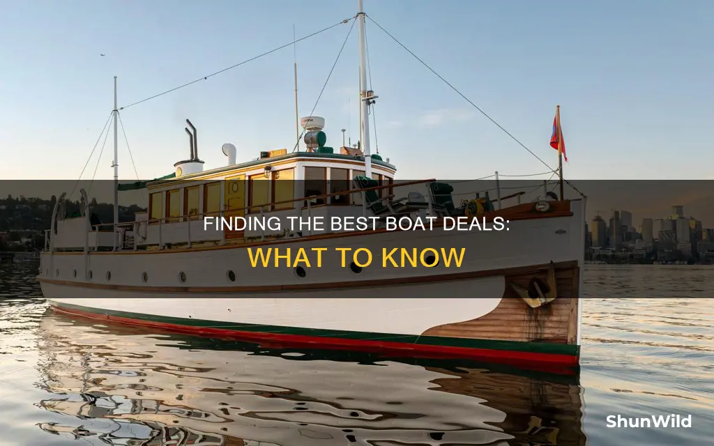 what is a good deal on a boat