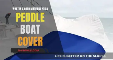 Best Materials for Pedal Boat Covers