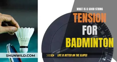 Badminton String Tension: Finding the Perfect Balance