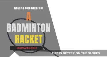 Choosing the Right Badminton Racket Weight