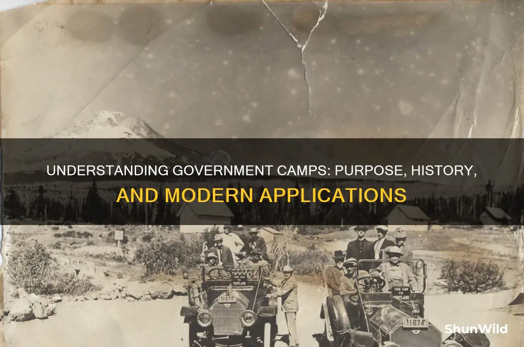 what is a government camp