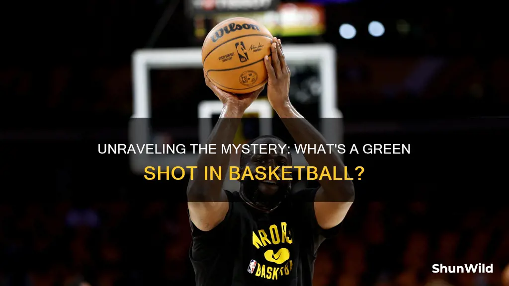 what is a green shot in basketball