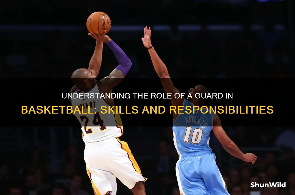 what is a guards job in basketball