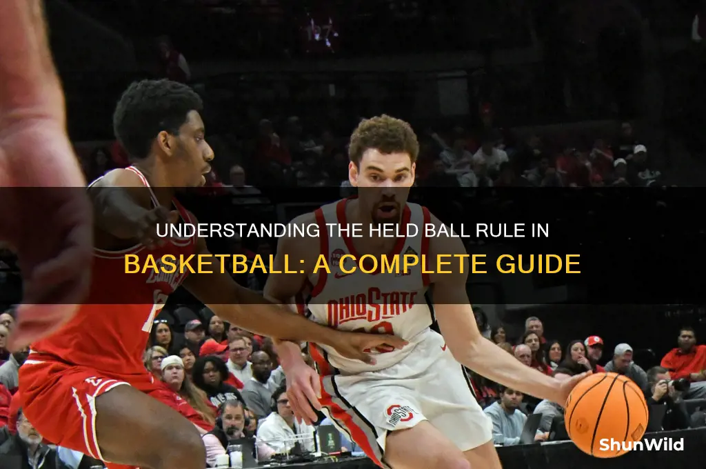 what is a held ball in basketball