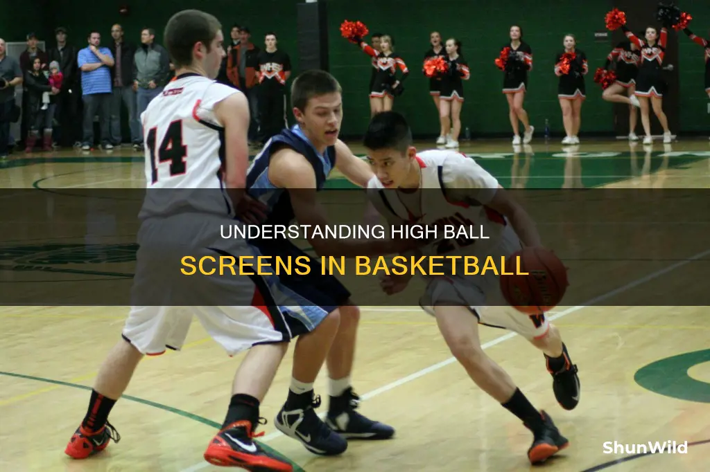 what is a high ball screen in basketball