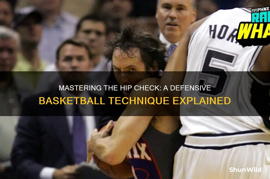 what is a hip check in basketball
