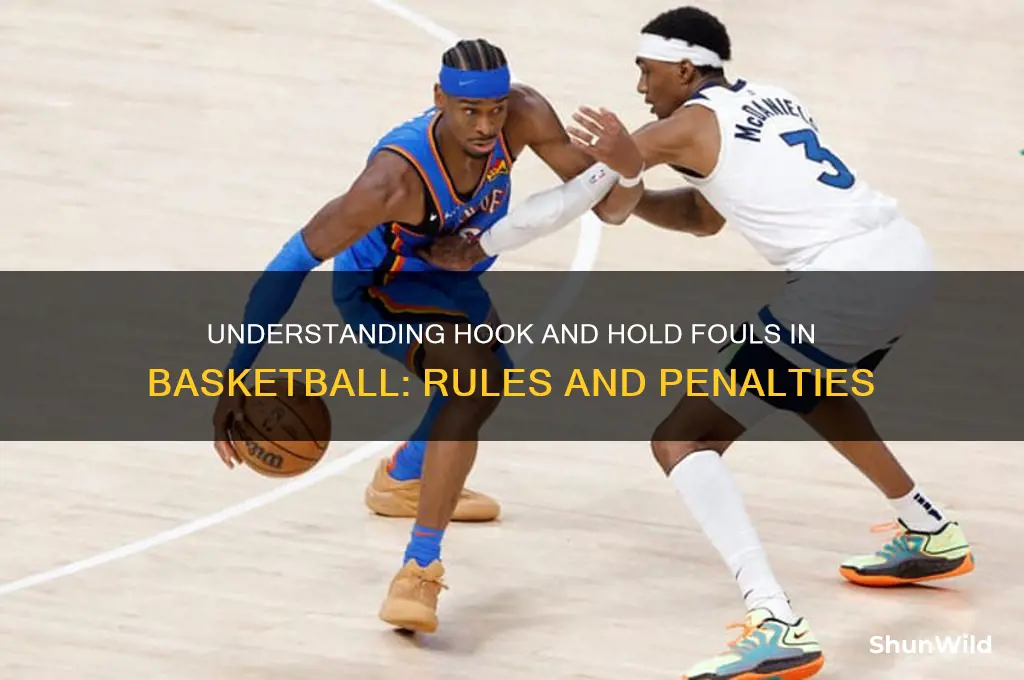 what is a hook and hold foul in basketball
