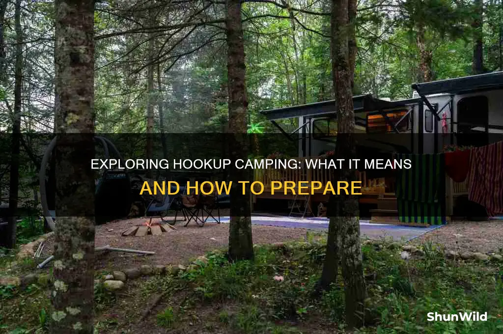 what is a hookup camping