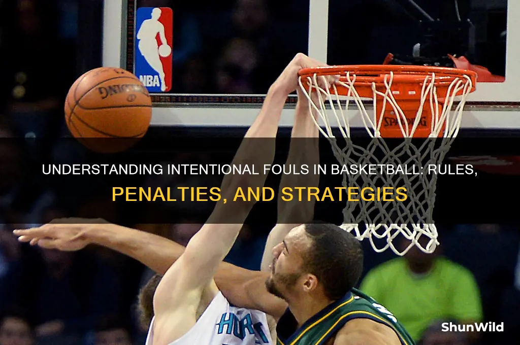 what is a intentional foul in basketball