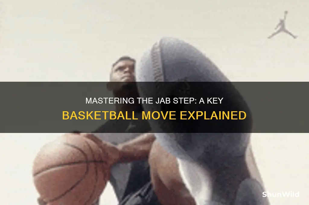 what is a jab step in basketball