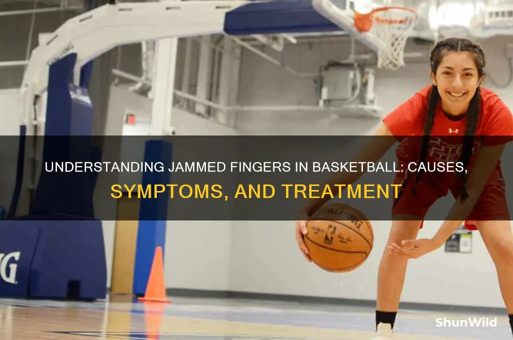 what is a jammed finger in basketball