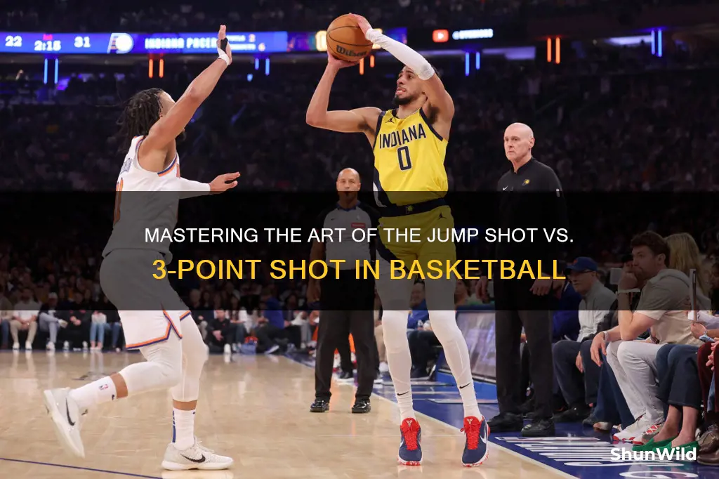 what is a jump shot in basketball vs 3 point