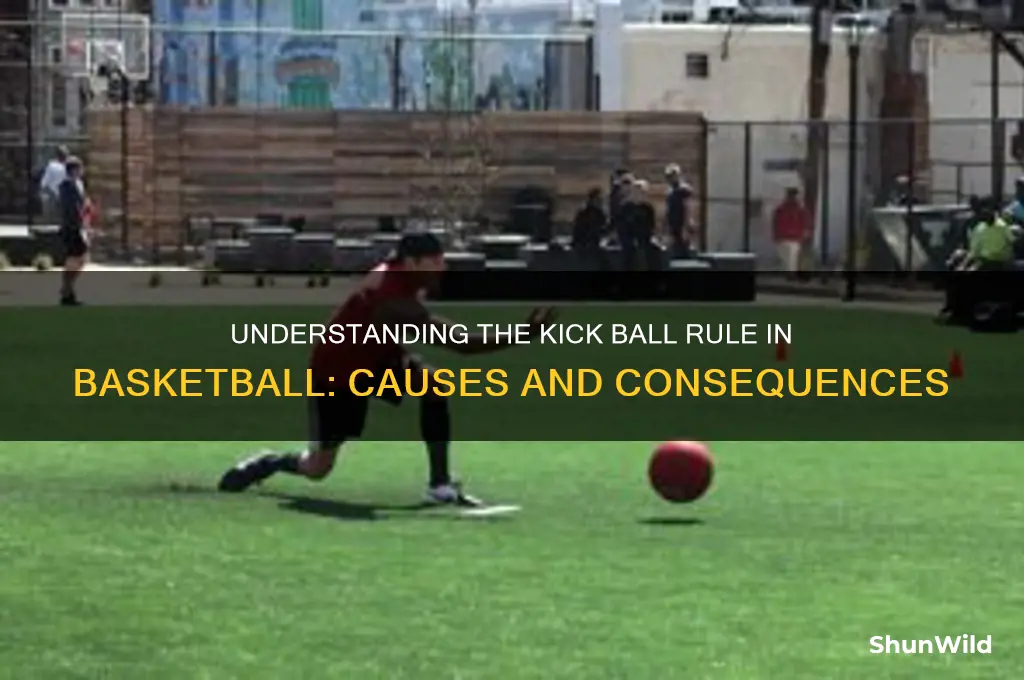 what is a kick ball in basketball