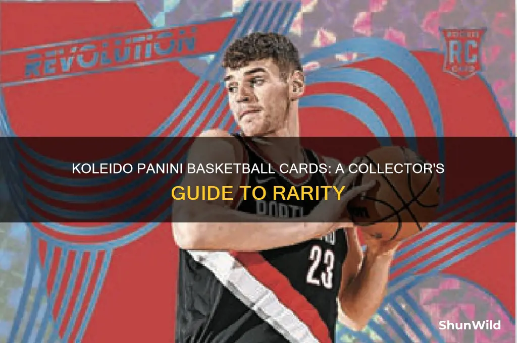 what is a koleido panini basketball card