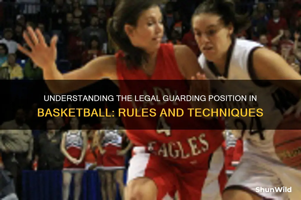 what is a legal guarding position in basketball